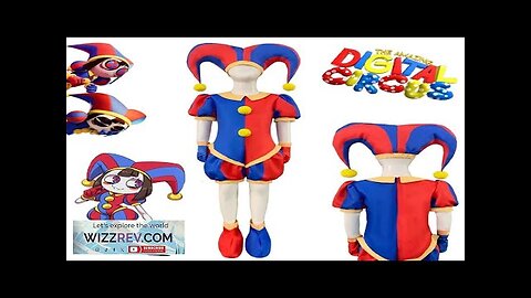 Cosplay Christmas Cartoon Costume Pomni Digital Circus Jumpsuit Theater Kids Gifts Party Review