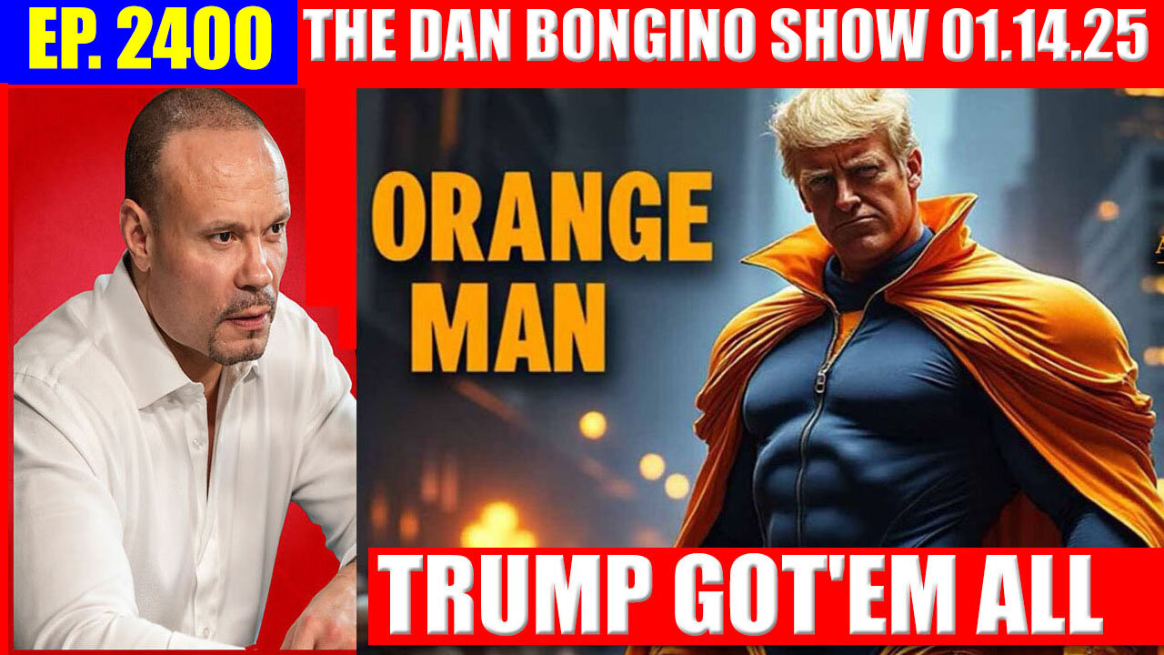 The Dan Bongino Show 01.14.2025 🔥 Military US, Trump Got'em All! 🔥 AND WE KNOW 🔥 PHIL GODLEWSKI