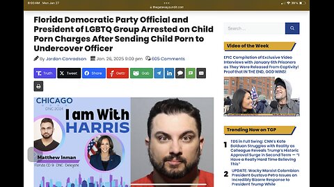 Florida Democratic Party Official and President of LGBTQ Group Arrested on Child Porn Charges
