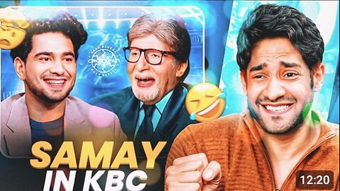 SAMAY in KBC with amitabh bachchan ## funny meme ## viral funny meme ## 2025