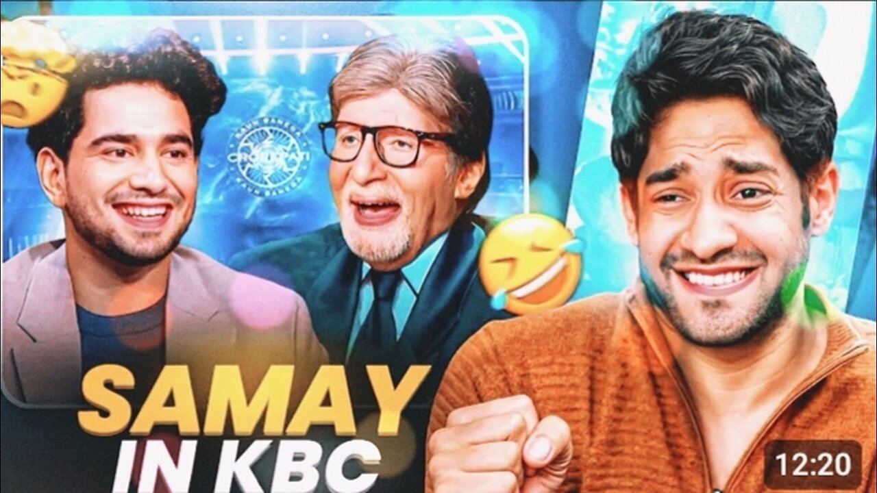 SAMAY in KBC with amitabh bachchan ## funny meme ## viral funny meme ## 2025