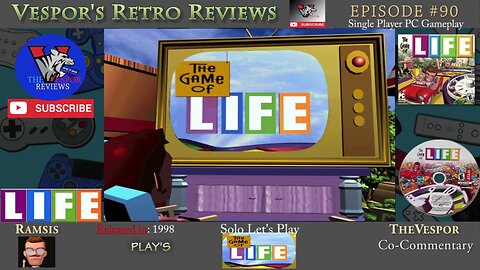 The Game of Life (PC) | Solo Playthrough + Commentary | Board Game Video Game Series