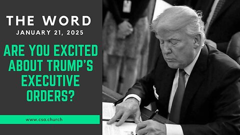The Word: January 21, 2025