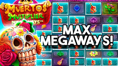 THE CRAZIEST MAX MEGAWAYS HIT EVER ON MUERTOS MULTIPLIER!