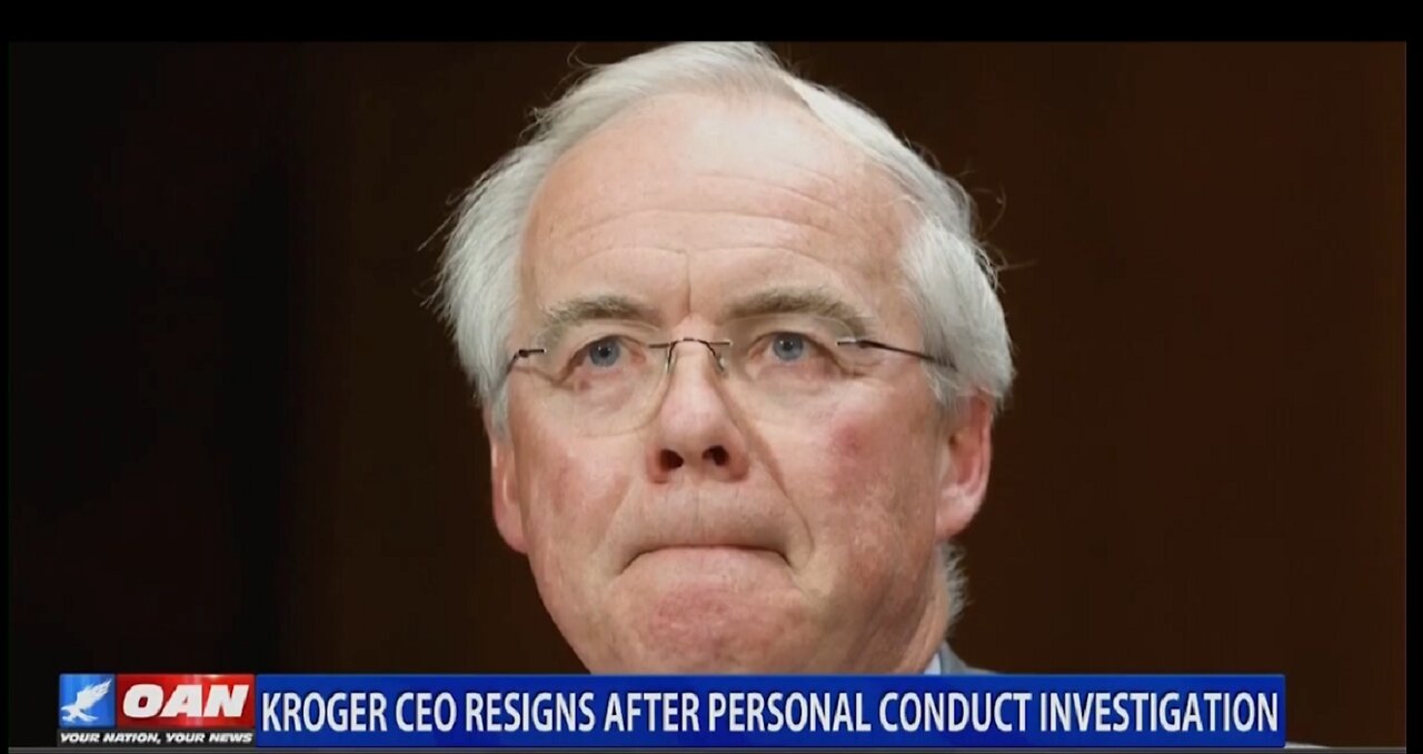 KROGER CEO RESIGNS AFTER PERSONAL CONDUCT INVESTIGATION