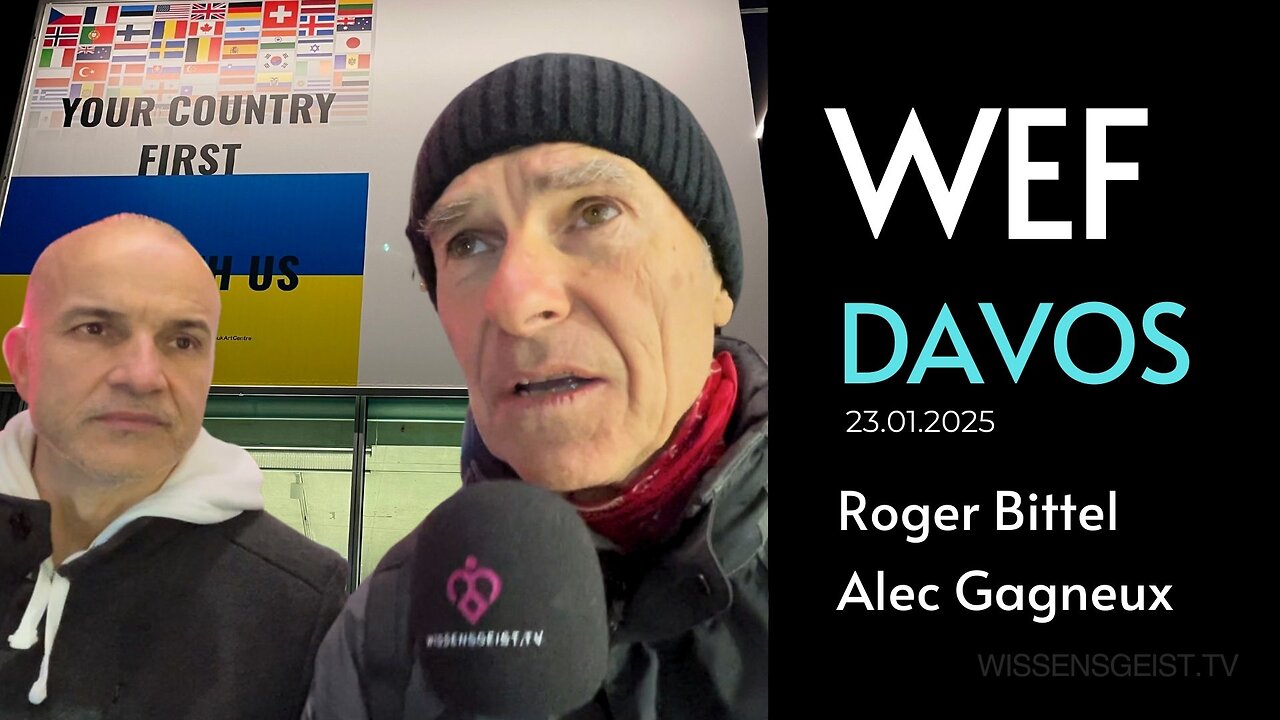 WEF 2025: Davos – Alec Gagneux & Roger Bittel über Krieg, Kontrolle und vertuschte Wahrheiten