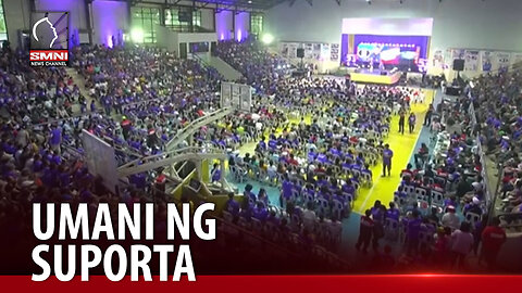 Motorcade para sa kampanya ni Pastor Apollo C. Quiboloy umani ng suporta sa Davao City