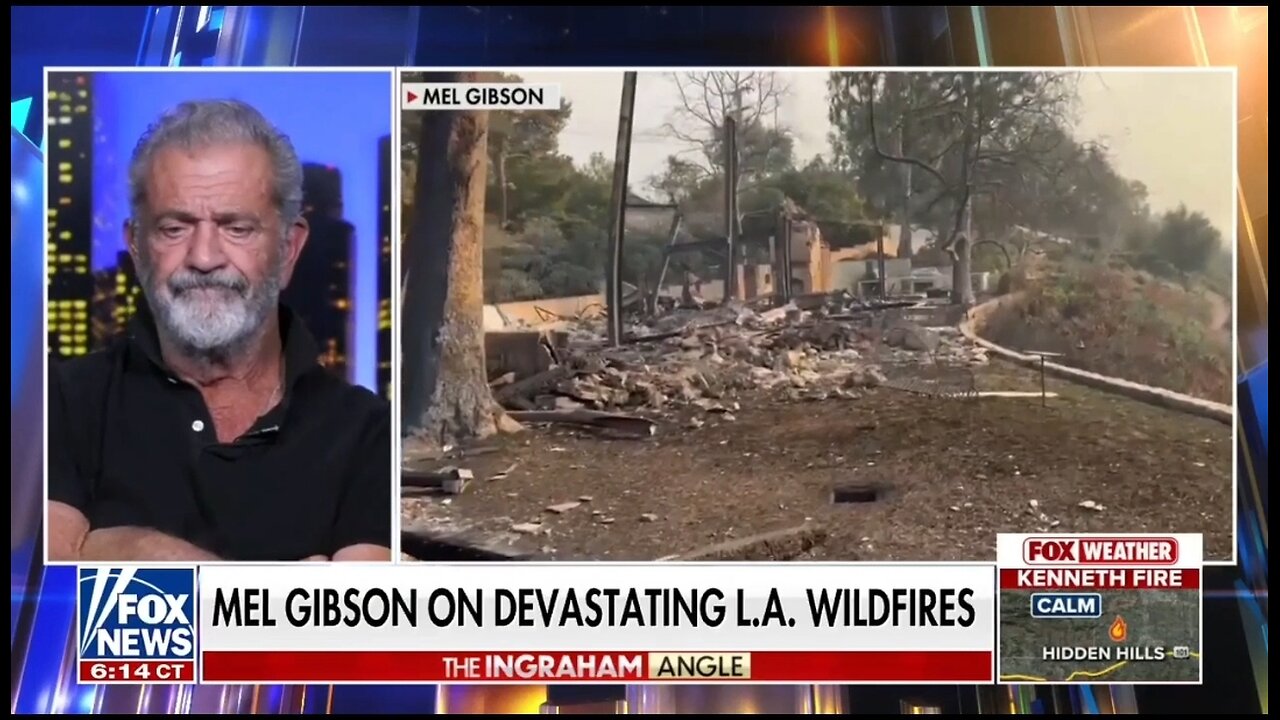 Mel Gibson: California Leaders Were Asleep