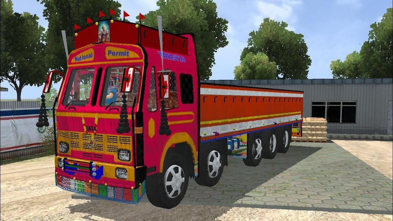 TATA 4225c Truck Mod| Bus Simulator Indonesia |Truck Mod for BUSSID |Gaming