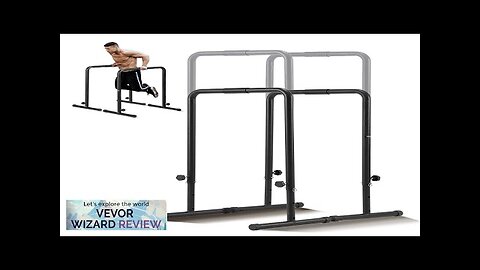 VEVOR Dip Bars 440 lbs Capacity Heave Duty Dip Stand Station Review