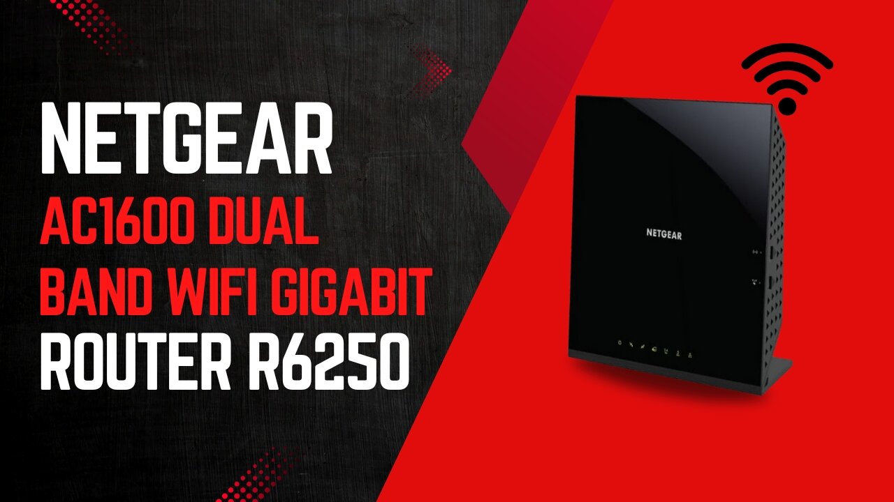 Netgear Ac1600 Dual Band Wifi Gigabit Router R6250