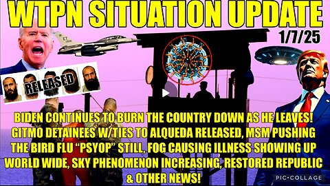 WTPN SIT/UP: Gitmo detainees, Bird Flu psyop, Greenland, Poison fog, drones, Gates.