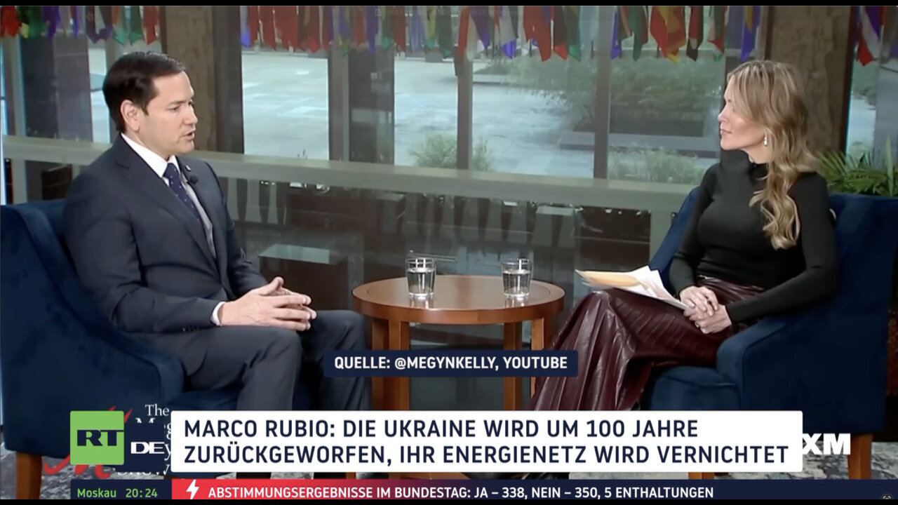 Marco Rubio: Ukraine wird um 100 Jahre zurückgeworfen, ihr Energienetz wird vernichtet