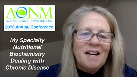 My Specialty Nutritional Biochemistry Dealing with Chronic Disease
