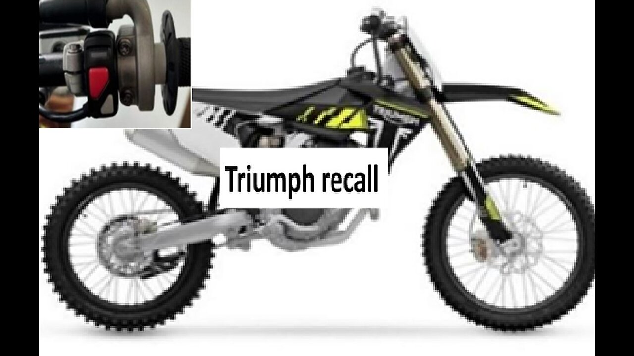 Triumph motorcycle recall