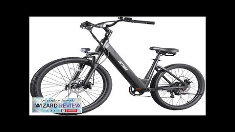 Gotrax 26" Electric Bike Max Range 30Miles(Pedal-assist1) & 15.5/20Mph Power by 250/350W Review