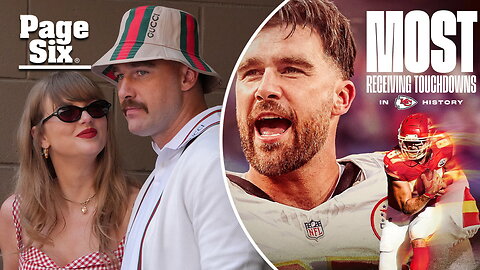 Taylor Swift reacts to Travis Kelce breaking touchdown record during Christmas Day Chiefs game