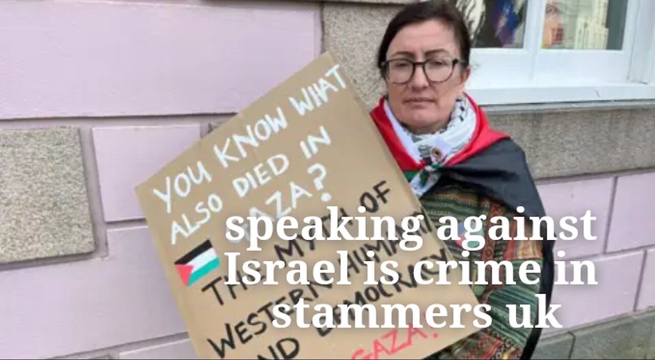 Keir stammer charged another pro Palestine journalist peace activist Natalie strecker with terrorlaw