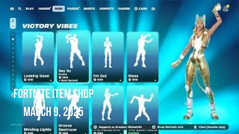 Fortnite Item Shop|March 9, 2025