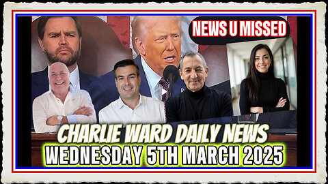 CHARLIE WARD DAILY NEWS WITH CHARLIE WARD, PAUL BROOKER WARREN THORNTON WEDNESDAY 5TH MARCH 2025