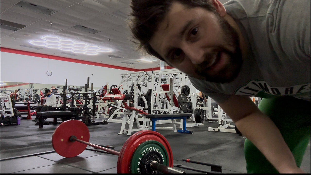 Deadlifts 145KG/319LBs for 5 Reps
