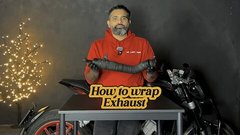 How to Wrap Your Motorcycle Exhaust Like a Pro!