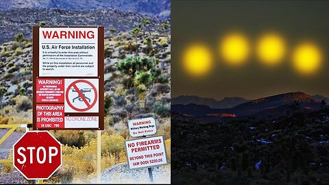 MASSIVE OBJECTS Over AREA 51!