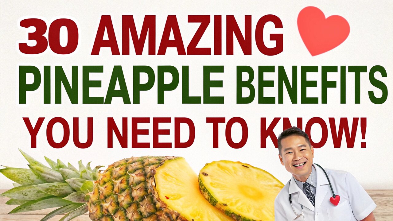 30 Amazing Pineapple Benefits You Need to Know! 🍍