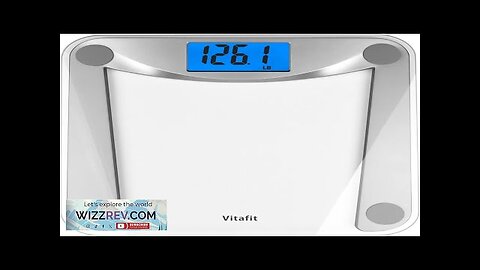 Vitafit Digital Bathroom Scale for Body WeightWeighing Professional Since 2001Extra Large Review