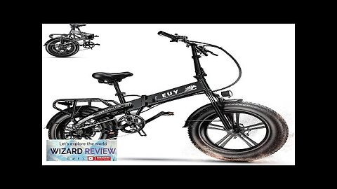 Folding Electric Bike for Adults 750W Motor(1000W Peak)30MPH 60Mile48V 12.8AH/15AH/20AH Review