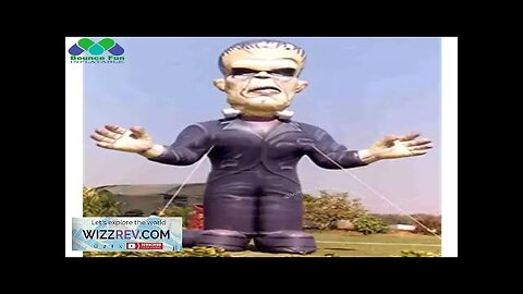 3-8m Giant Outdoor Inflatable Zombie Customized 20ft Event Cartoon Character For Halloween Review