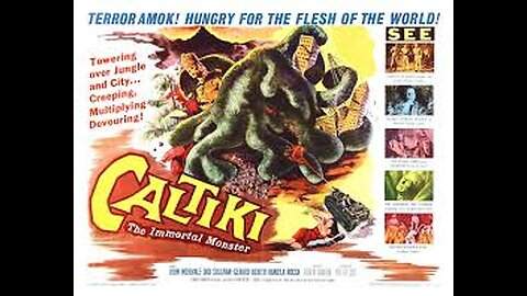 🎥 Caltiki, the Immortal Monster (1959) - Colorized