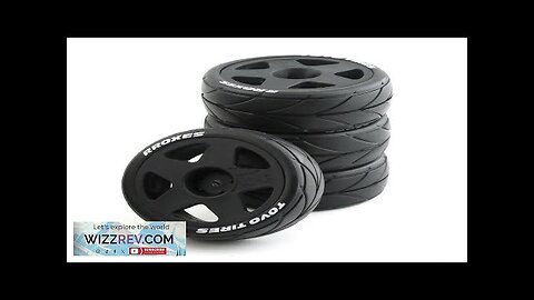 4PCS Rally Drift On-Road Tires Wheels 12mm Hex for 1/10 HPI KYOSHO Review