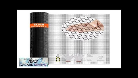 VEVOR Hardware Cloth 48'' x 50' Galvanized Wire Mesh Roll 19 Gauge Review