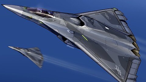 New Chinese Sixth Generation Stealth Fighter