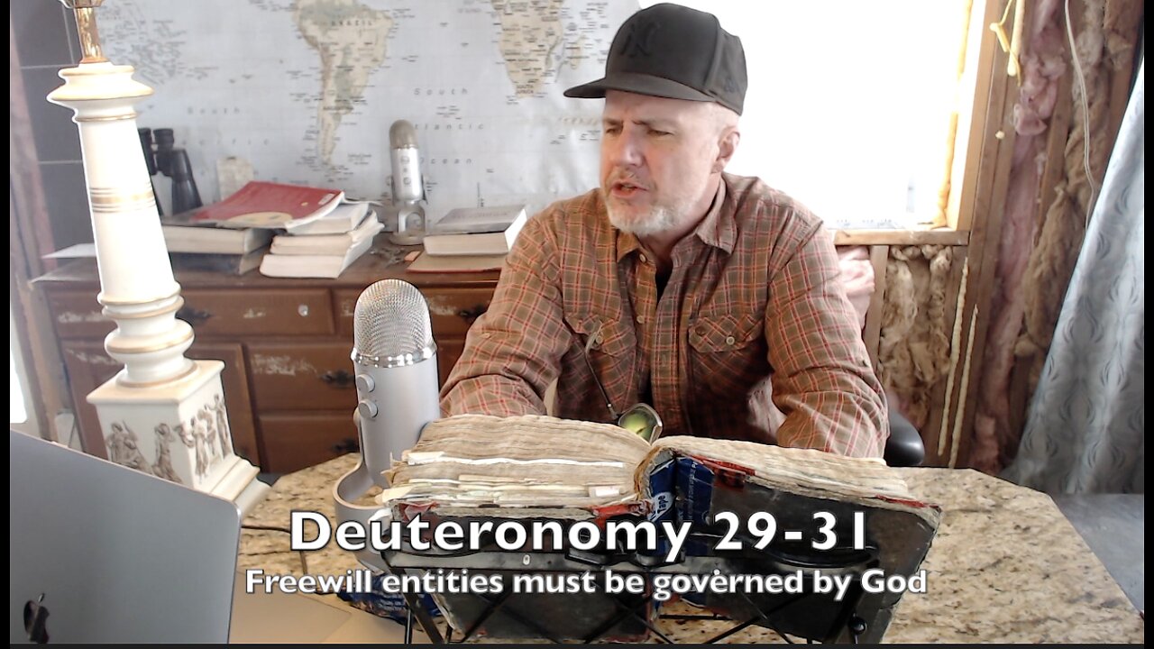 Deuteronomy 29-31 'Mankind has a 100% failure rate at governing ourselves' Episode#691