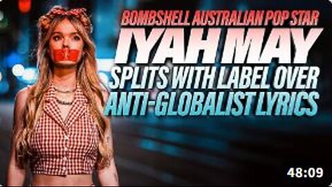 Bombshell Australian Popstar Splits With Label Over Anti-Globalist Lyrics