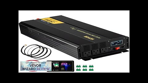 VEVOR Pure Sine Wave Inverter 2500 Watt Power Inverter DC 24V Review