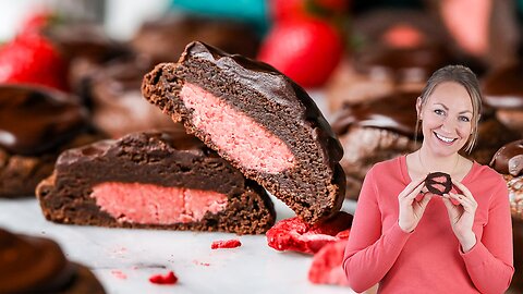 Chocolate Covered Strawberry Cookies