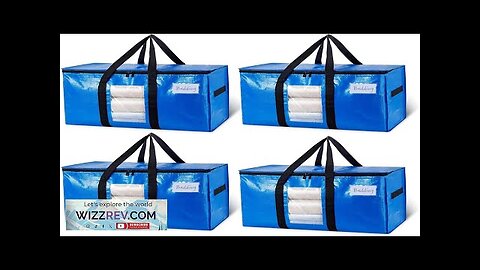 TAILI Extra Large Moving Bags 4 Pack Heavy Duty Totes For Storage Review