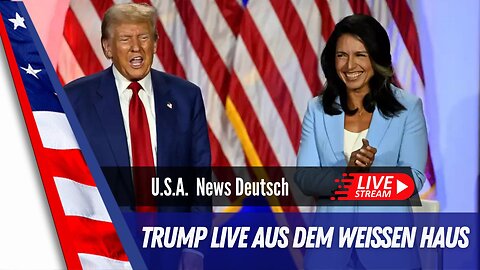 LIVE Präsident Trump kündigt neues aus seinem Gespräch mit Präsident Putin an.