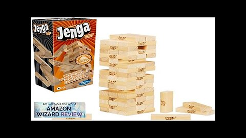 Hasbro Gaming Jenga Classic Game with Genuine Hardwood BlocksStacking Tower Game Review