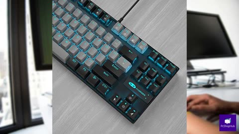 MageGee 75% Mechanical Gaming Keyboard with Blue Switch