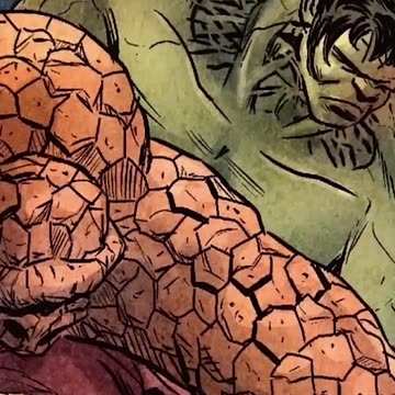 🔥 Hulk vs The Thing Emotional Battle After Human Torch’s Death | #Shorts
