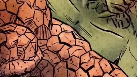 🔥 Hulk vs The Thing Emotional Battle After Human Torch’s Death | #Shorts