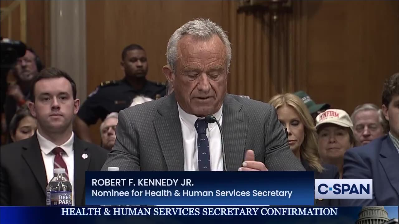 📌 HHS Secretary Nominee Robert F. Kennedy Jr's Opening Statement Day 2