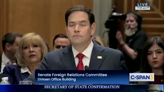 Marco Rubio Elicits Laughs With Hilarious One-Liner During Confirmation Hearing