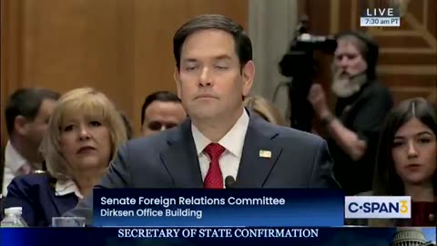 Marco Rubio Elicits Laughs With Hilarious One-Liner During Confirmation Hearing