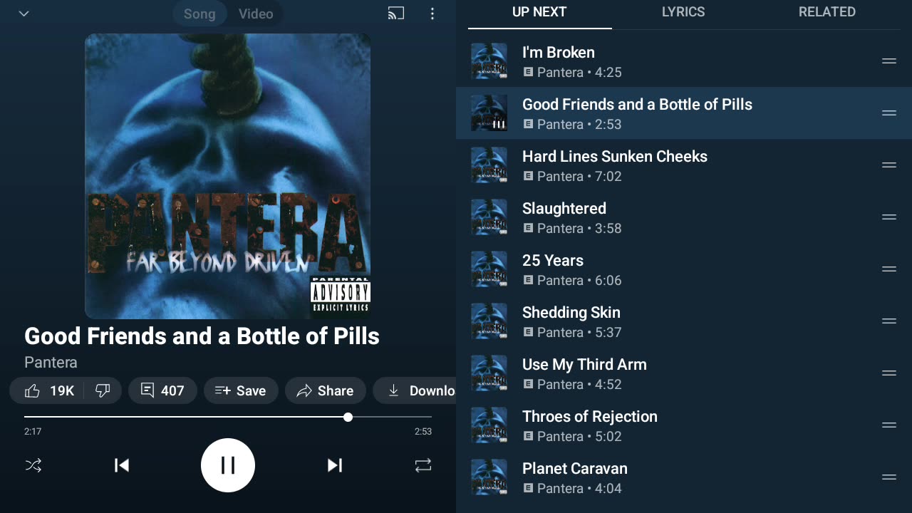 Pantera (Far Beyond Driven) Full Album