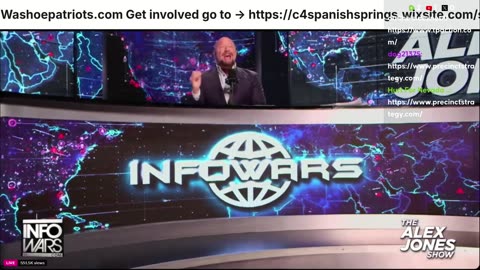 Alex Jones, Info Wars. 03/02/2025